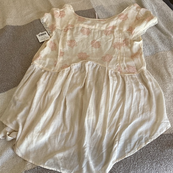 Free people babydoll tuni with lace nwt - Picture 5 of 5
